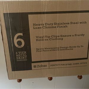 Zober 4-Tier Skirt / Jeans Hangers